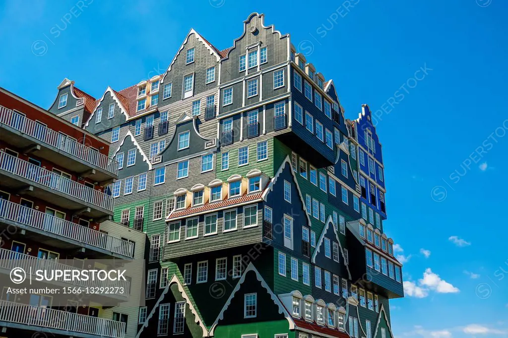 Inntel Hotel Amsterdam Zaandam .  A Real Life Gingerbread House, the Netherlands.