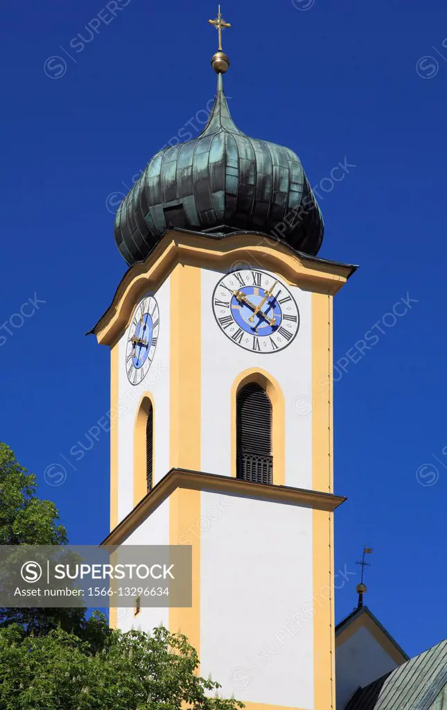 Austria, Tyrol, Kufstein, church,.