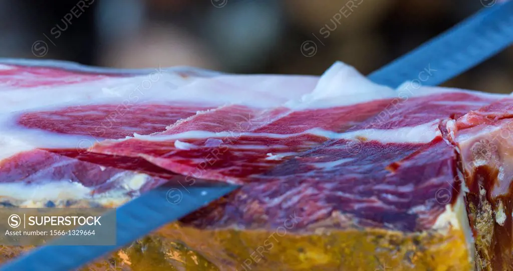 JAMON IBERICO, Spanish Ham, Spain, Europe.