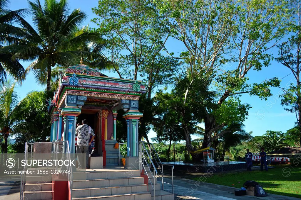 Hindi Temple of Sri Siva Subramaniya Swami, Suva, Viti Levu, Fiji, South Pacific.