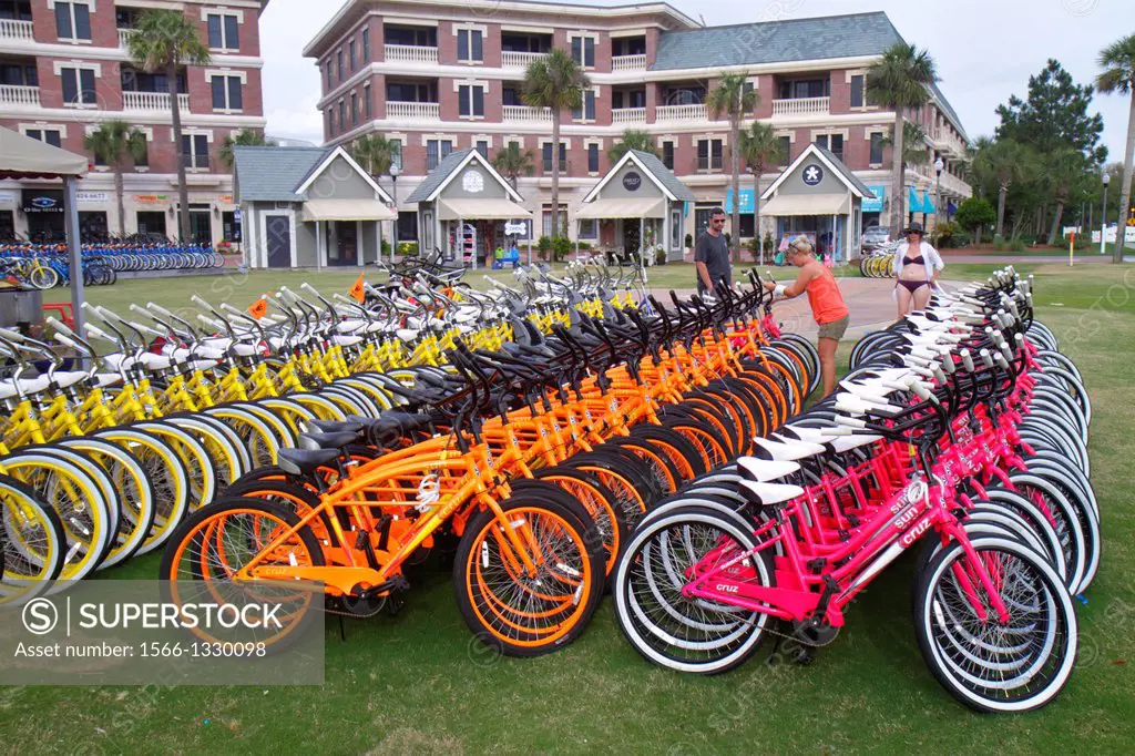 Florida, Rosemary Beach, Panama City Beach, bicycle rentals, bikes, rent, The Village,.
