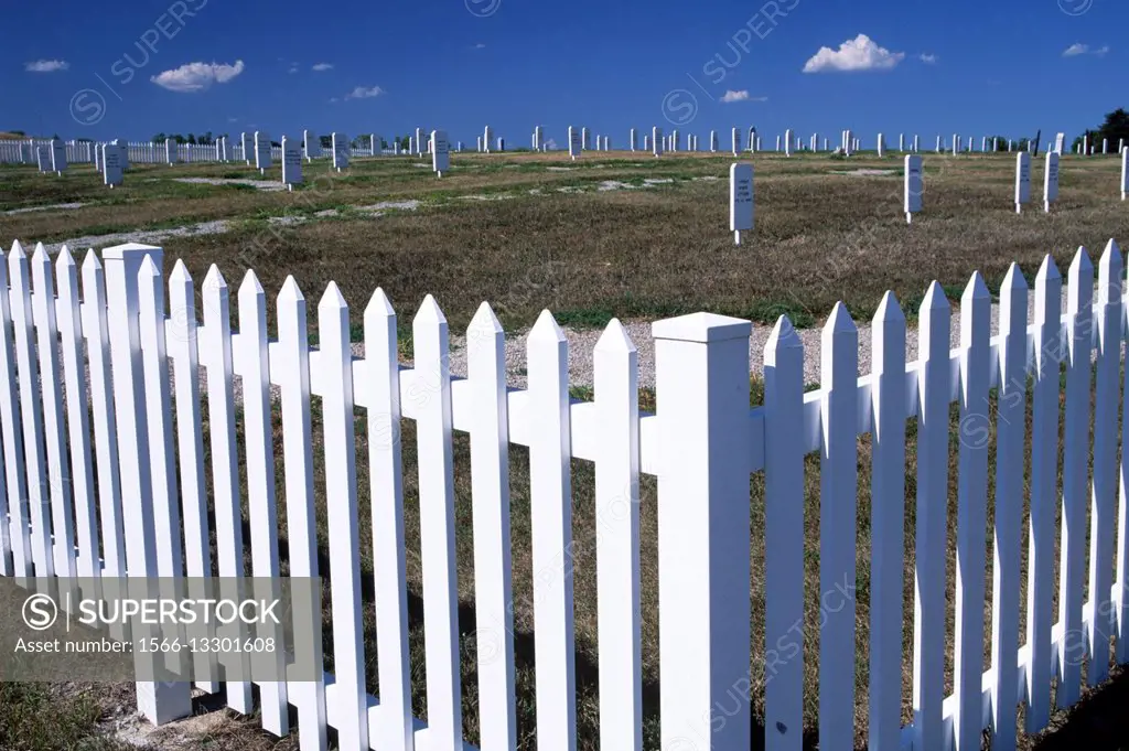 Fort Randall Cemetery, Lake Francis Case Recreation Site, South Dakota.
