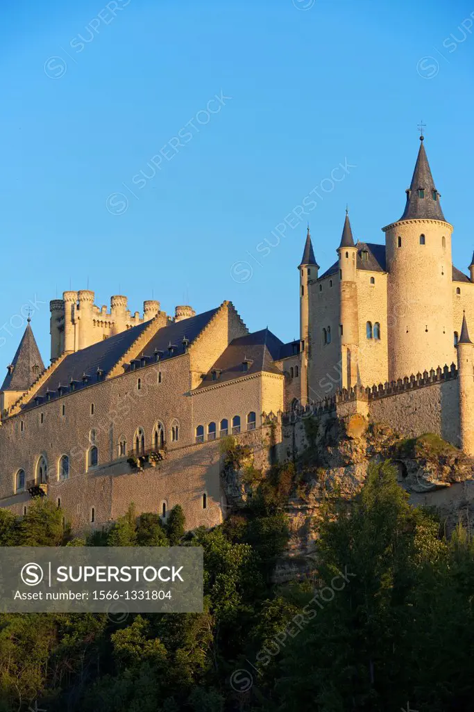 Alcazar of Segovia, Castilla Leon, Spain.