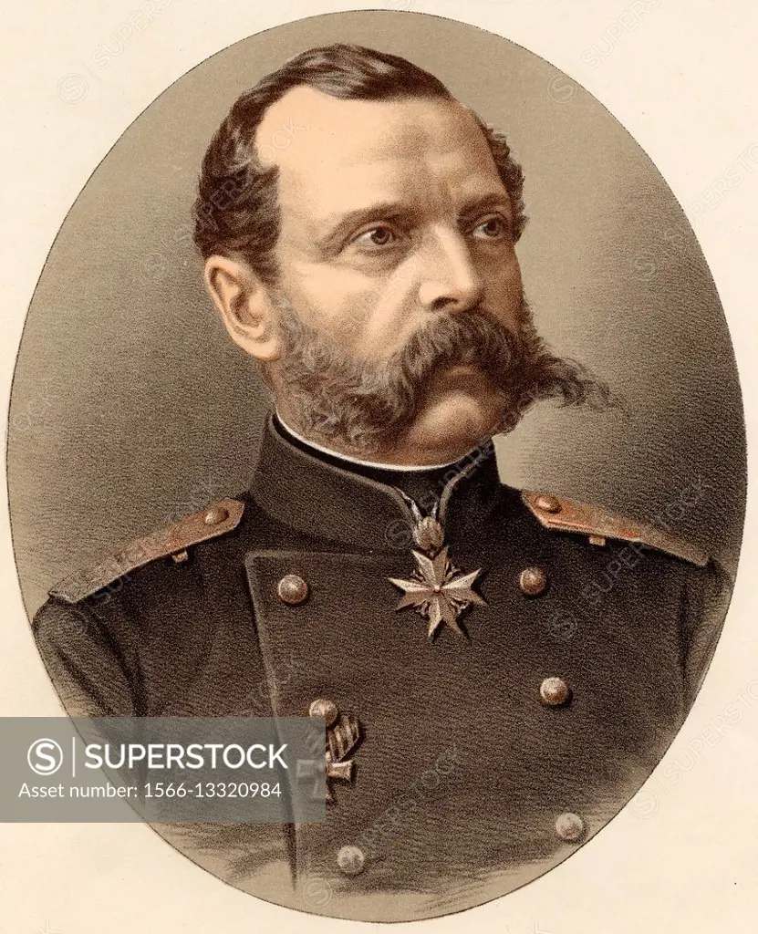 Alexander II of Russia, 1818-1881. Czar of Russia.