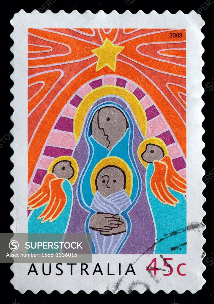 Christmas, postage stamp, Australia, 2003