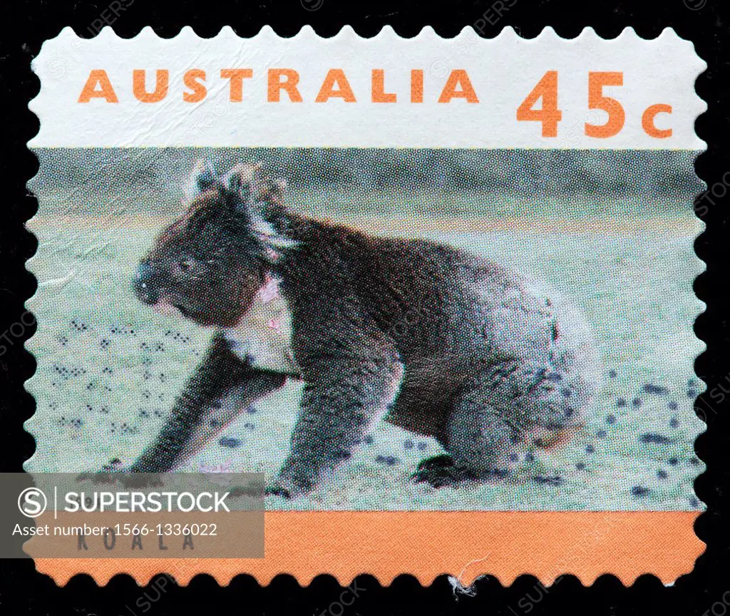 Koala, postage stamp, Australia, 1994