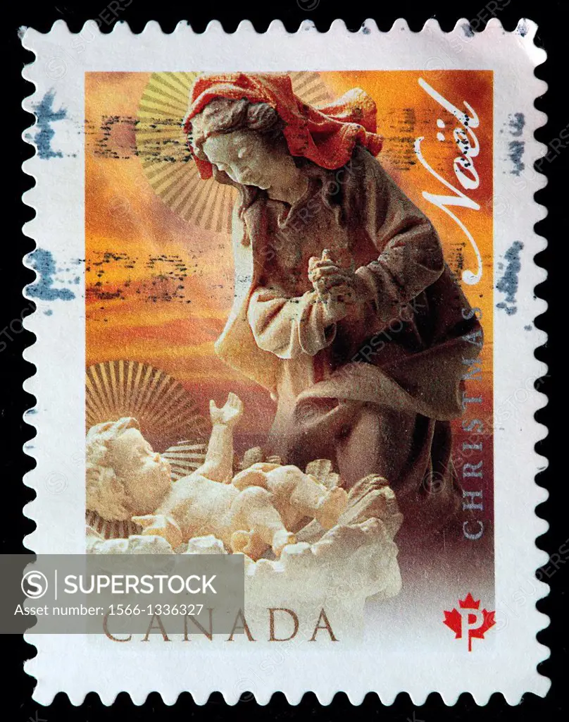 Chriatmas, postage stamp, Canada