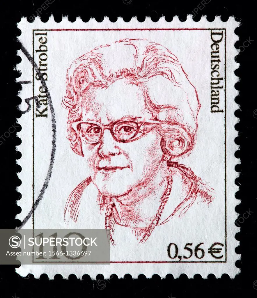 Kate Strobel, postage stamp, Germany, 2000