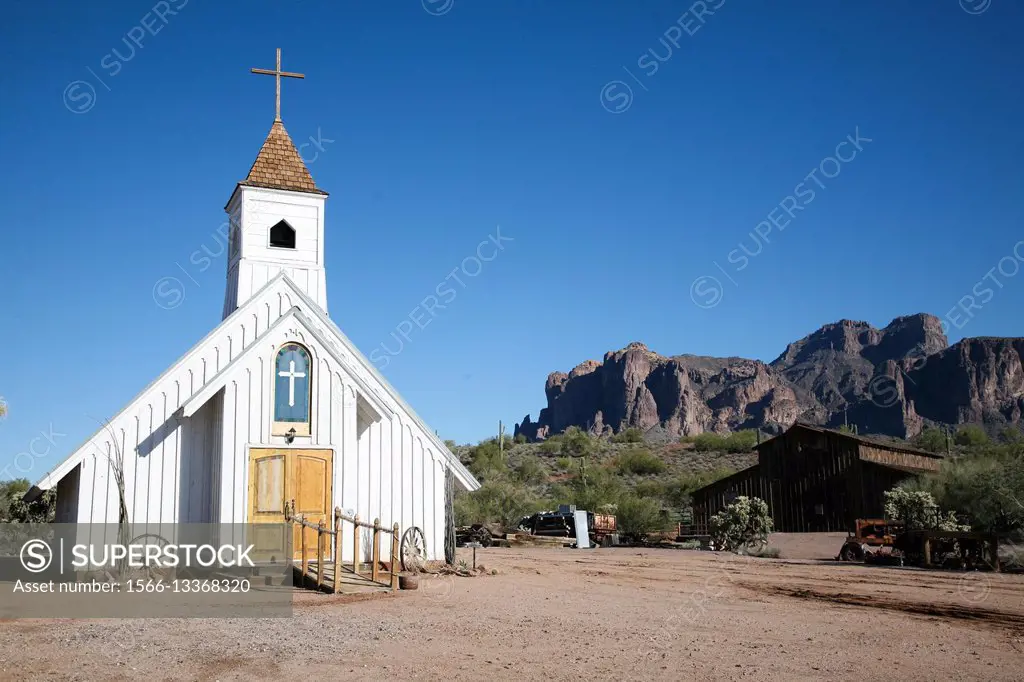 Elvis Memorial Chapel in Apache Junction, Arizona.