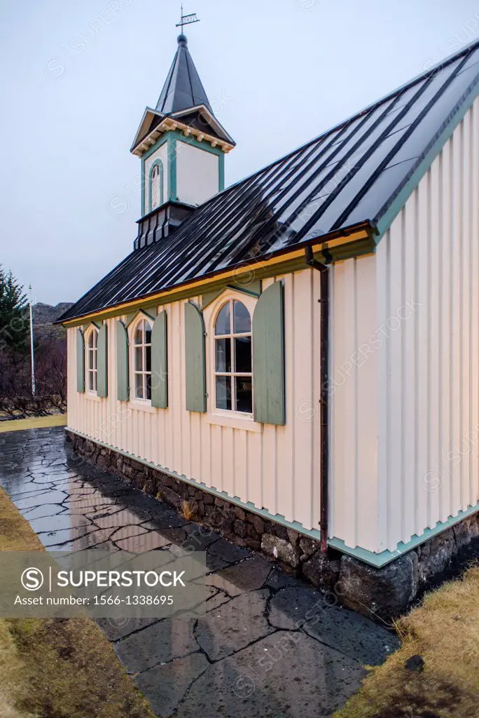 Pingvellir church, Iceland.