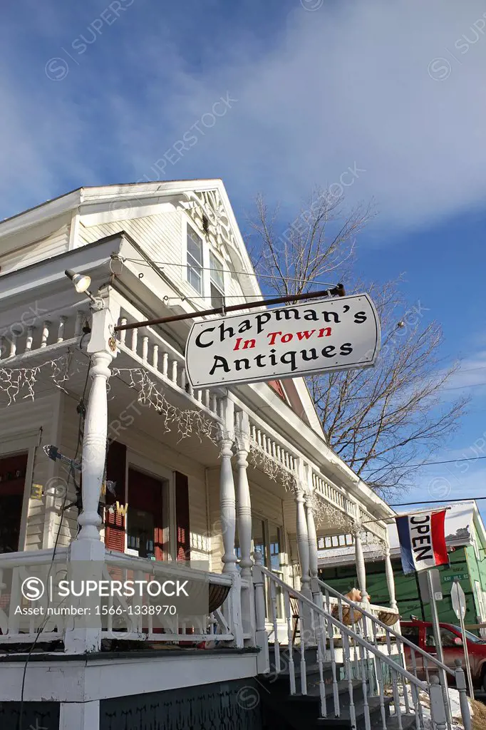 Chapman's In Town Antiques, Wilmington, Vermont.