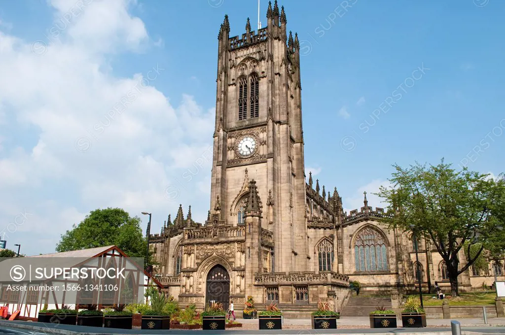Manchester Cathedral, Manchester, UK.
