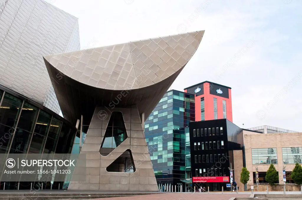 The Lowry, Salford Quays, Greater Manchester, UK.