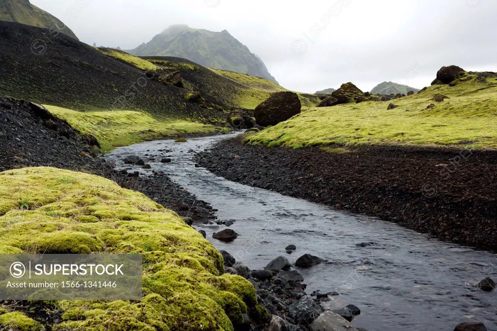 Pakgil Landscape, South Iceland.