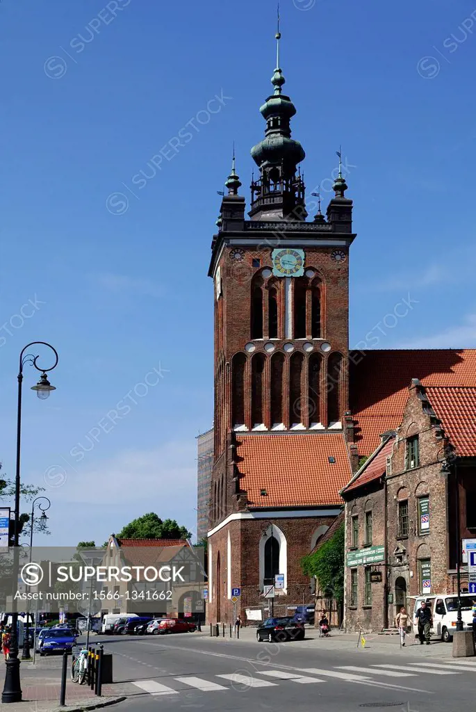 St Catherine's Church of Gdansk - Kosciol Katarzyny - Caution: For the editorial use only. Not for advertising or other commercial use!.