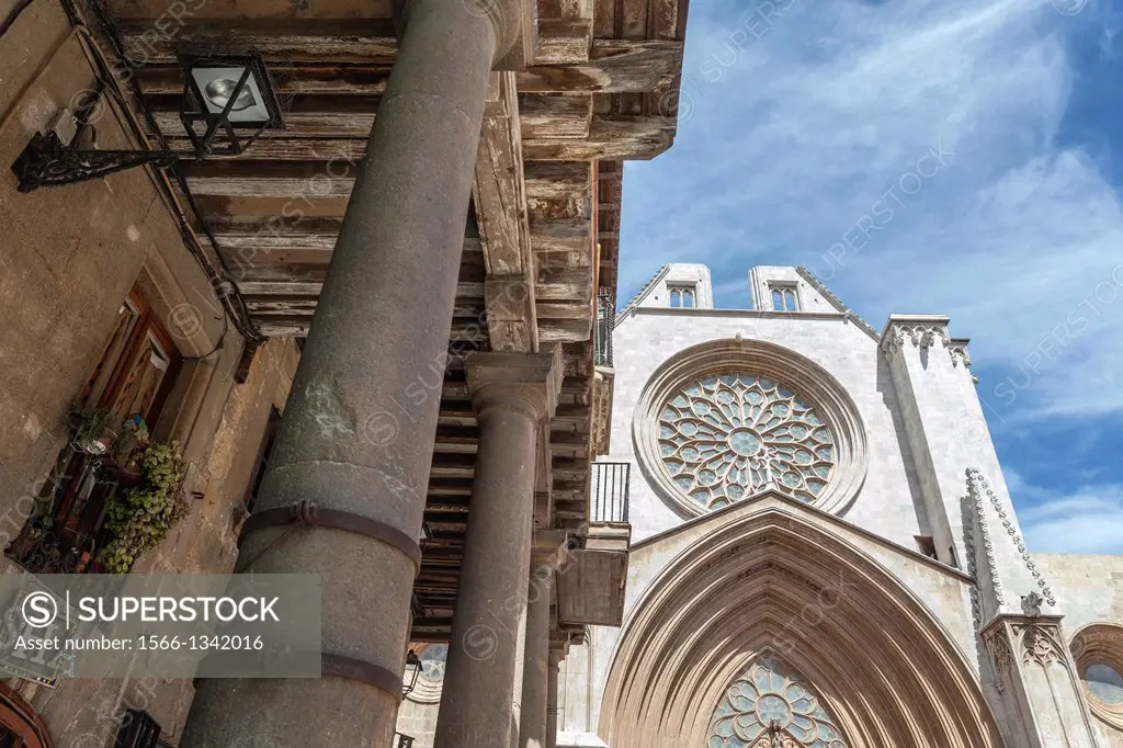 Cathedral of Tarragona, Catalonia, Spain.