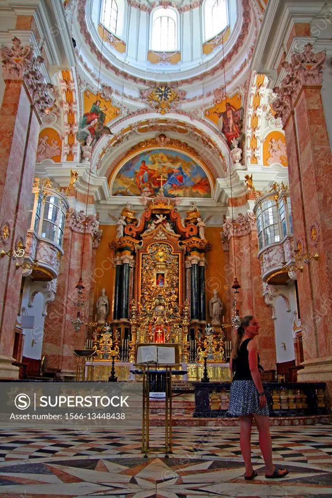 Church of St Jakob, Innsbruck, Tyrol,  Austria.