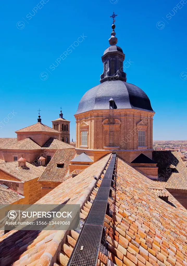 Spain, Castile La Mancha, Toledo, View of the San Ildefonso Church. .