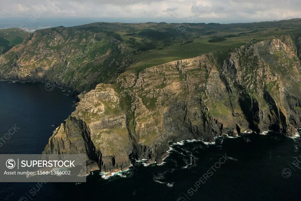 Cliffs in Cape Ortegal, Galicia, Spain, the highest in Europe.