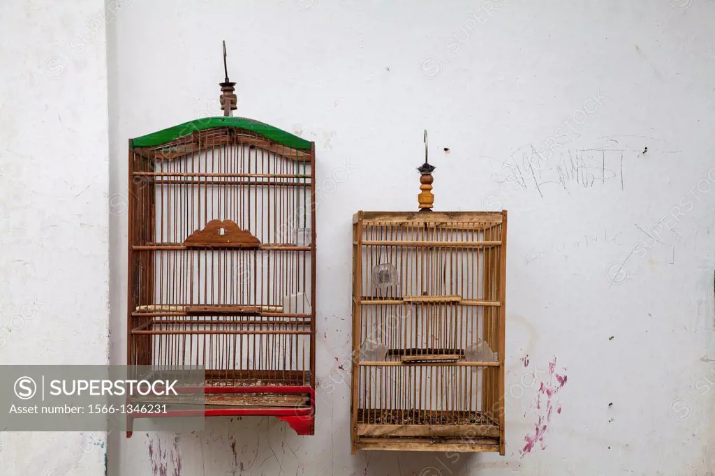 Bird Cage in Yogyakarta in Indonesia.