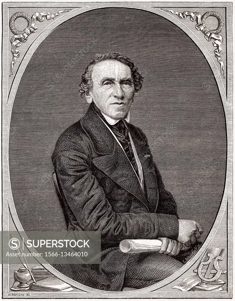 Giacomo Meyerbeer or Jakob Liebmann Meyer Beer, 1791 - 1864, a German conductor and composer of French grand opera.