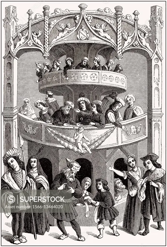 Theater in the 16th century.