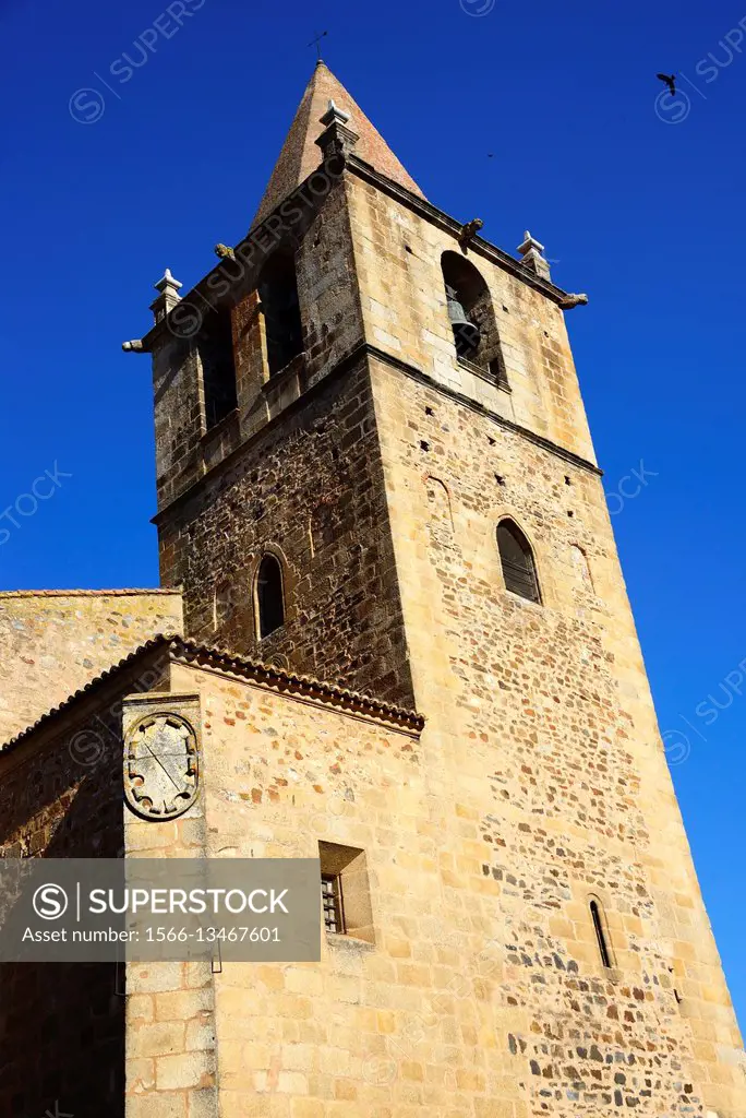 Santiago church, Caceres, UNESCO, Extremadura, Spain, Europe