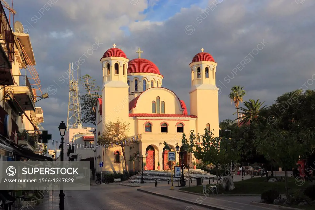Church of Four Martyrs, Rethymno, Crete, Greece.
