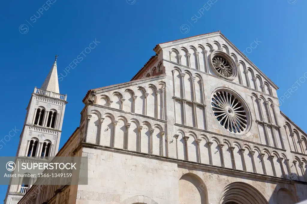 Cathedral of St. Anastasia, Zadar, Croatia.