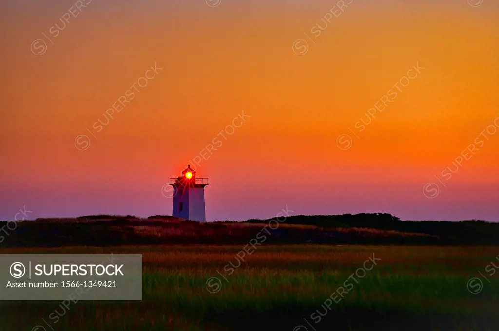 Wood End Lighthouse, Provincetown, Cape Cod, MA, Massachusetts, USA.