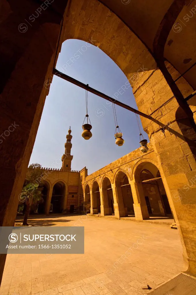 Sultan Farag ibn Barquq Mosque & Mausoleum, Northern Cemetery, Cairo, Egypt
