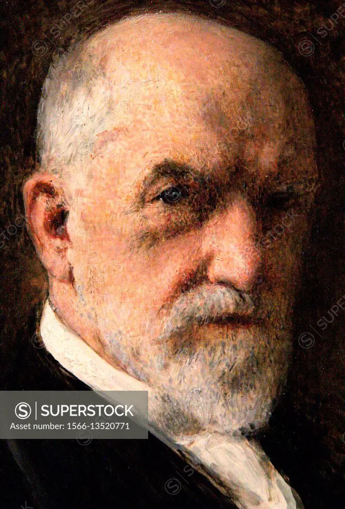 Portrait of Leon BONNAT (1833-1922), painter