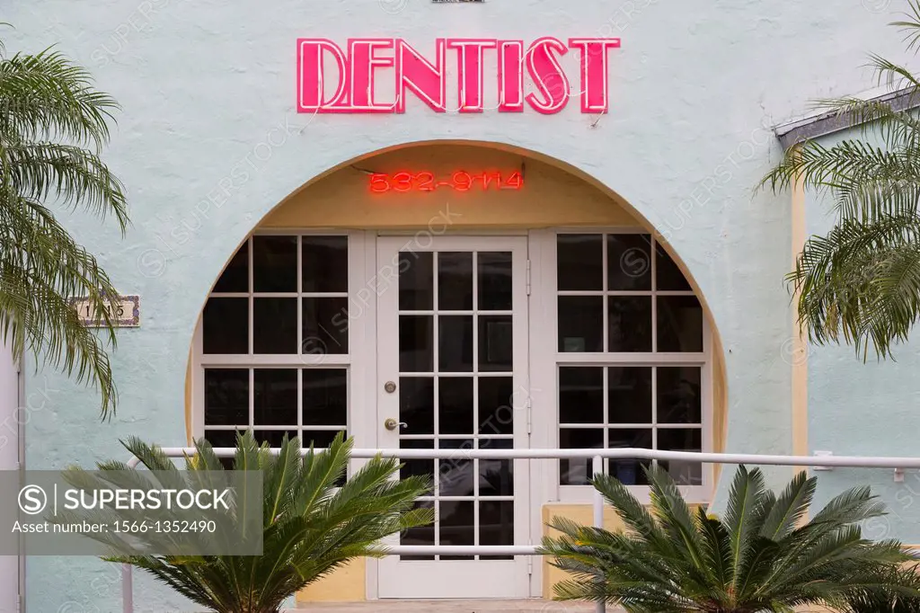 Dentist, Miami Beach, Miami, Florida, USA