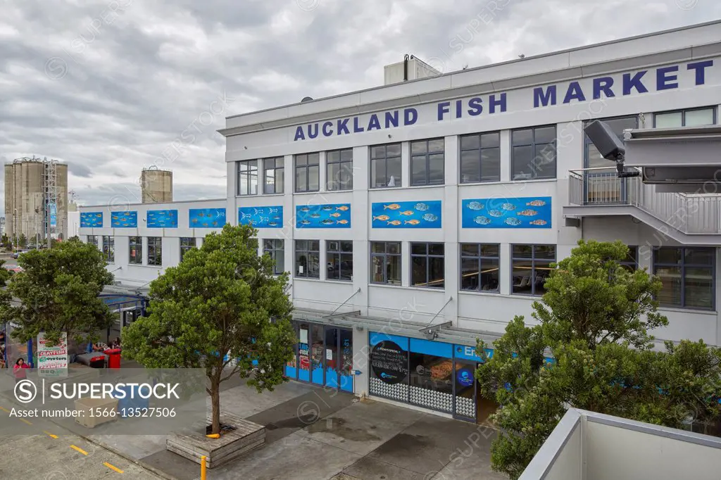 Auckland Fish Market, Auckland, North Island, New Zealand.