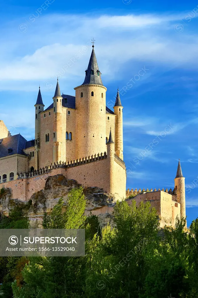 Segovia castle, Segovia, Spain.