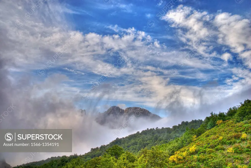 Valdeon Valley. Picos de Europa National Park. Leon Province. Castilla y Leon. Spain.