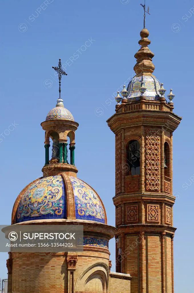 Sevilla (Spain). Chapel of the Virgin of Carmén in the Trianna neighborhood of the city of Seville.