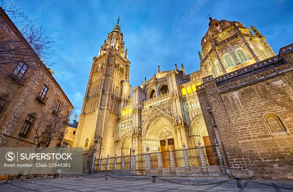 The Primate Cathedral of Saint Mary of Toledo. Toledo. Spain.