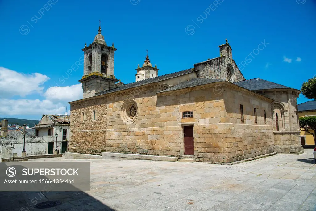 Church of Santa Maria do Campo. Vivero. Lugo. Galicia. Spain. Europe.