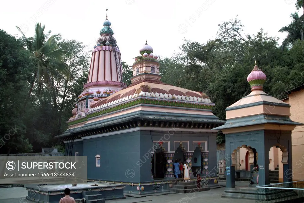 Lord Shiva temple at Baneshwara, Maharashtra, India.