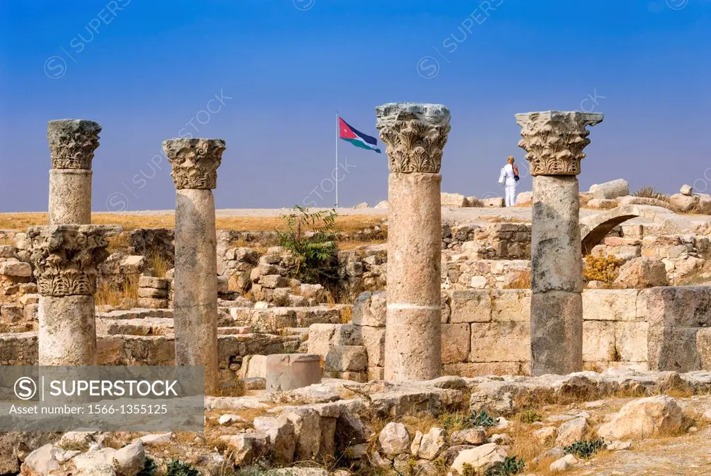 The Citadel, Amman, jordan, Middle East.