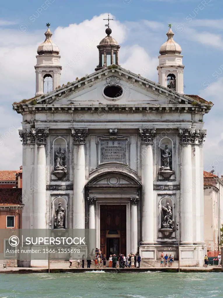 Saint Mary of The Rosary Church, Fondamenta delle Zattere ai Gesuati, Venice, Veneto, Italy, Europe.