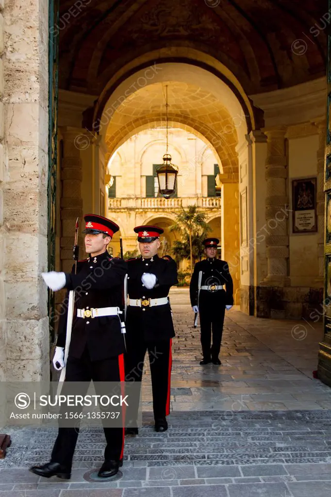 St George´s Square, Valletta, Malta.