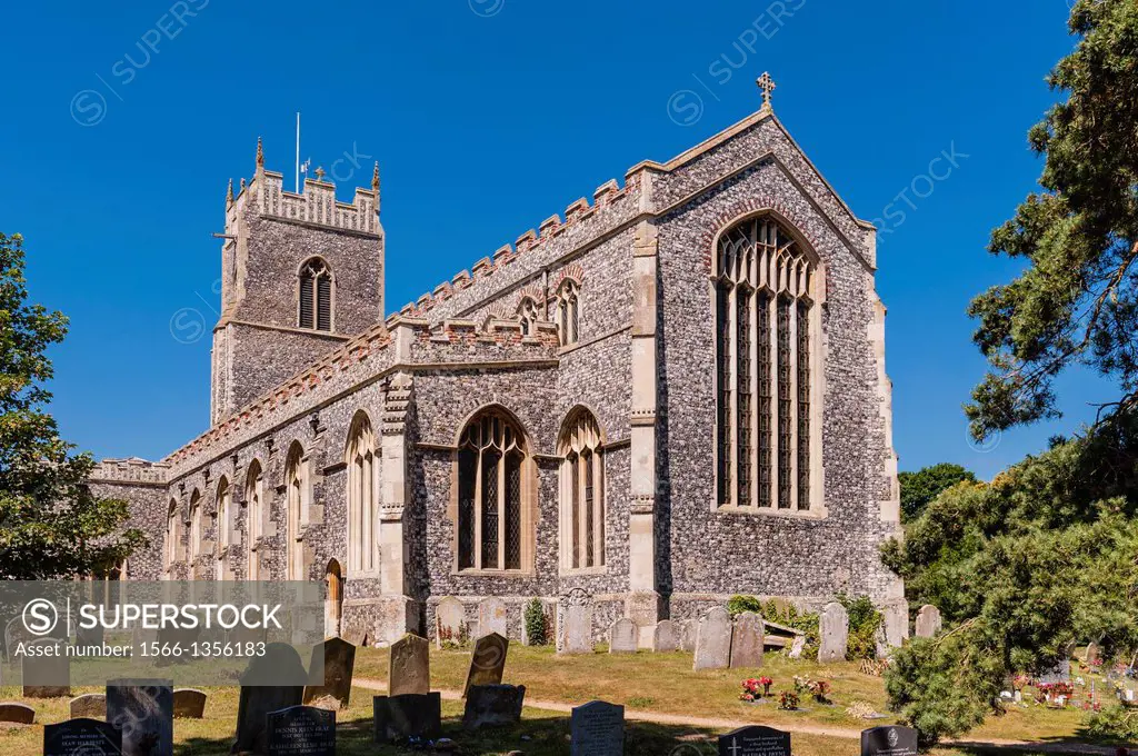 The Holy Trinity Church in Loddon , Norfolk , England , Britain , UK.