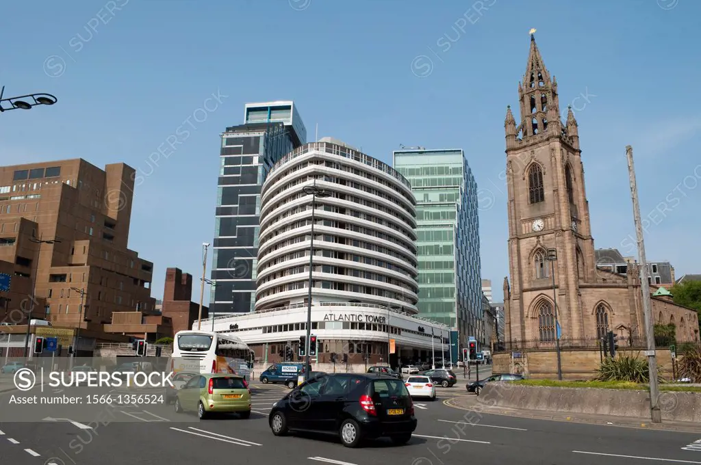 Atlantic Tower hotel by Thistle, Liverpool, UK.