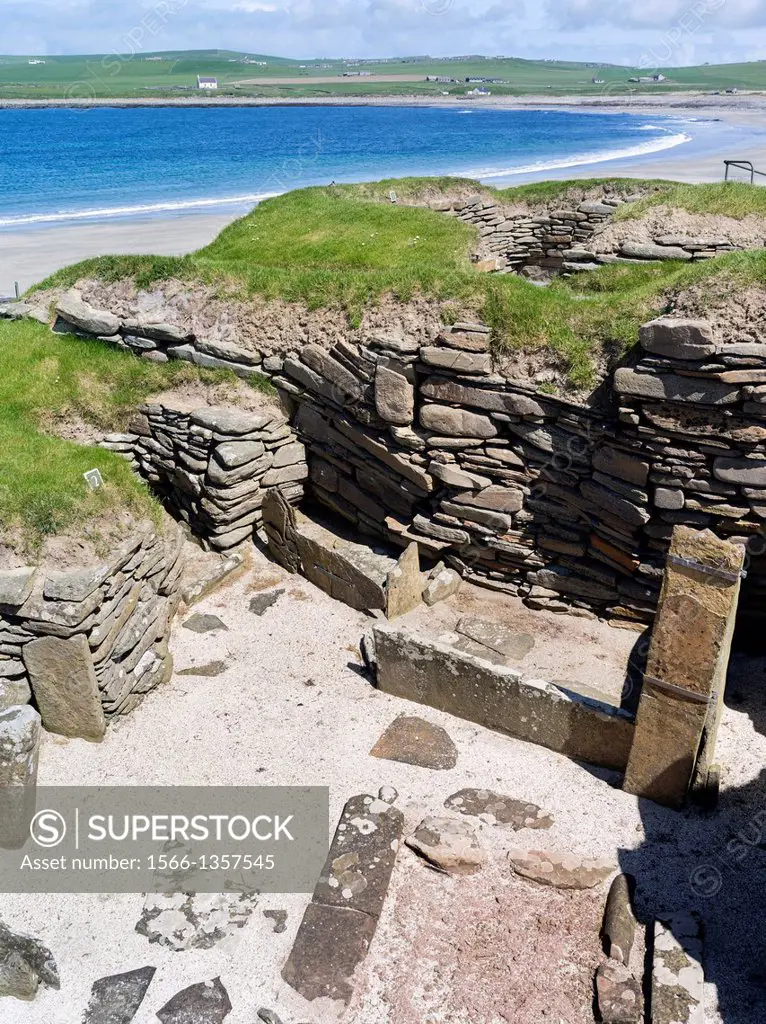 Skara Brae or Skerrabra is a neolithic village on Orkney Mainland and is part of the UNESCO world heritage The heart of neolithic Orkney. Skara Braeis...