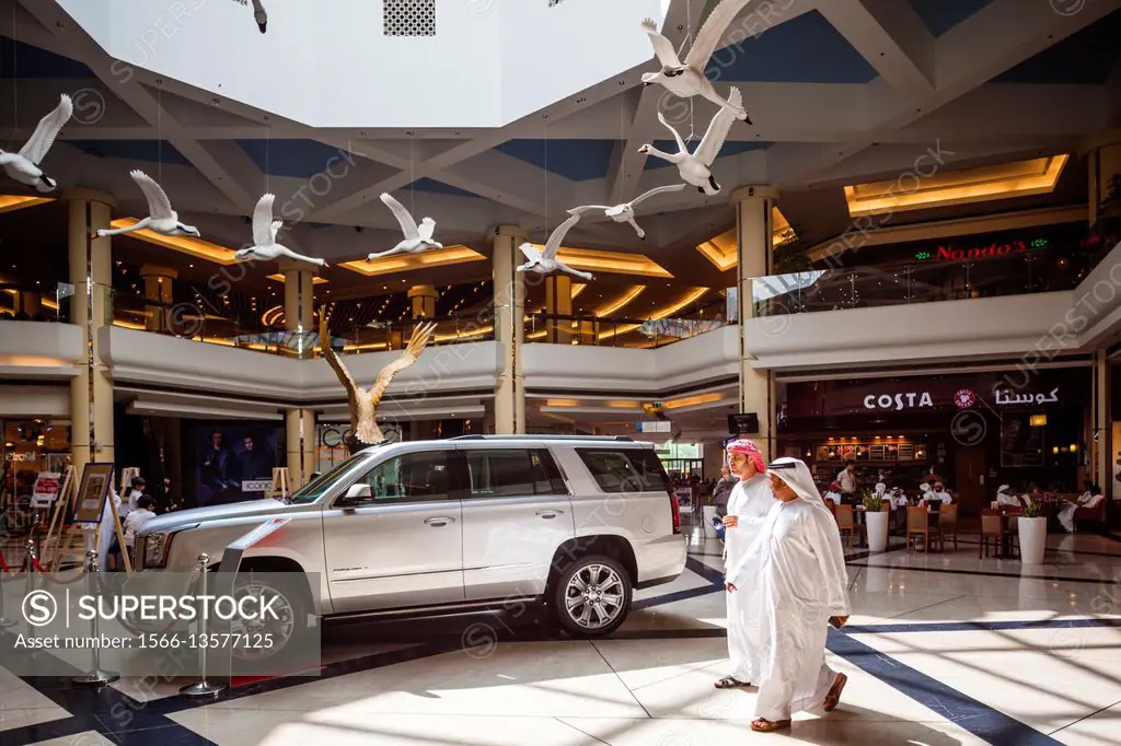 UAE, Al Ain, Al Ain Mall, interior.