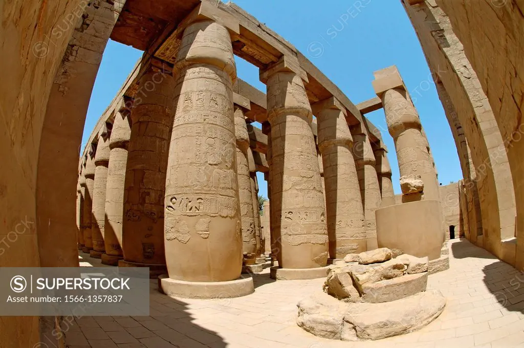 Karnak Temple Complex, Luxor (Thebes), Egypt, Africa.1015