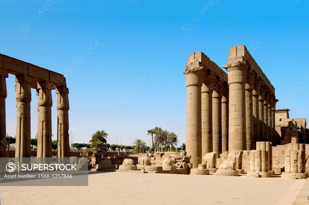 Luxor Temple Complex, Luxor (Thebes), Egypt, Africa.1015