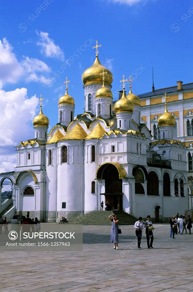 RUSSIA, MOSCOW, INSIDE KREMLIN, CATHEDRAL OF THE ANNUNCIATION.1015